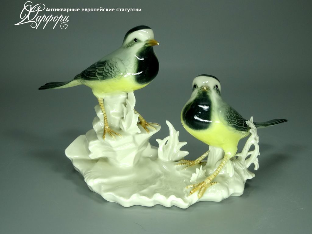 Купить фарфоровые статуэтки KARL ENS, Трясогузки, Германия